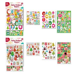 Stickers Xmas Multipack 2 Asst