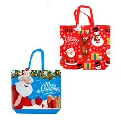 Storage Bag Xmas Non Woven 36x47x10cm 2 Asst
