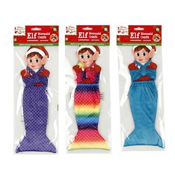 Xmas Elves BB Elf Mermaid 2pc Outfit
