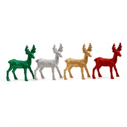 Decoration Xmas Table Reindeer 17x5x20.5cm