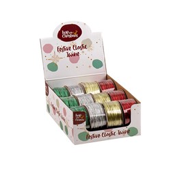 Twine Xmas 8m 4 Asst Cols