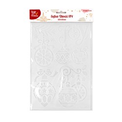 Xmas Stencil DIY 187x280mm
