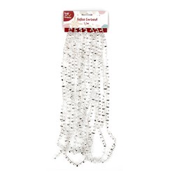 Garland Xmas w Beads 5.49m