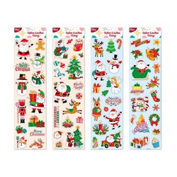 Stickers Window Xmas Decals Asst Designs