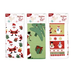 Tea Towel Asstd Xmas 38x63cm Asst Designs
