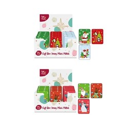 Gift Box Xmas Mini Metal 11.6x9x1.5cm Asst Designs