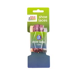FT Shoe Lace 3pk 120cm w Clipstrip