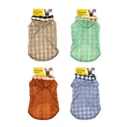 Dog Jacket Lightweight Small Reversible 4 Asstd Colours