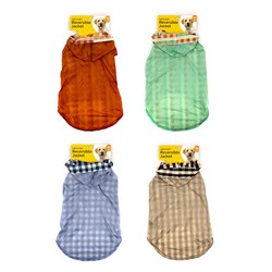 Dog Jacket Lightweight Large Reversible 4 Asstd Colours