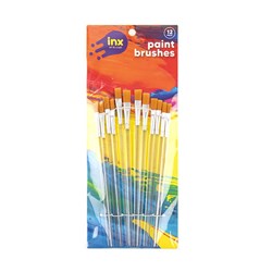 Brushes Paint Artist 12Pk Asstd Sizes