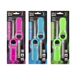 Lighter Butane Gas 2 Pk Astd Colour 20.8x4.2