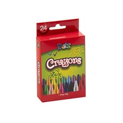 Crayon 24pk in Col Box