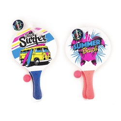 Toys Paddle Ball Set 2 Asst Cols