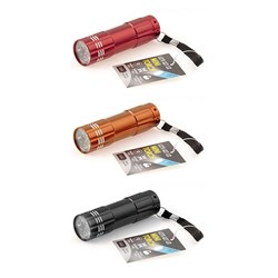 Torch Work Light LED Mini 3 Asst Cols