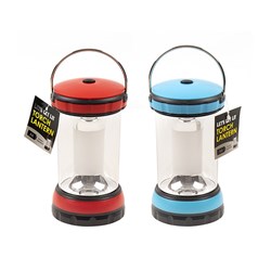 Torch Lantern Light Compact COB w LED Asst Cols