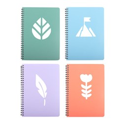 Notebook Basic PP Diecut A5 120pg