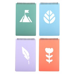 Notebook Basic PP Diecut Reporter 12.5x20cm 140pg