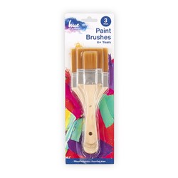Brushes Paint 3Pc Set Asstd Sizes