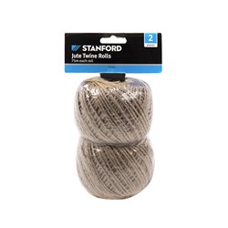 Twine Jute Roll 2Pk 75M