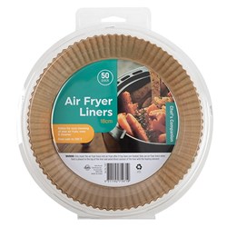 Liners Round Air Fryer 50pk Dia 18cm