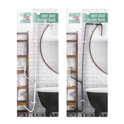 Hook Over The Door 2 Prong Iron 27x8cm