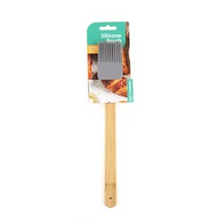 Silicone Brush w Bamboo Handle 29cm