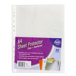Sheet Protector A4 20pk w SRT