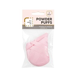 Powder Puff Triangle Pink 2pk