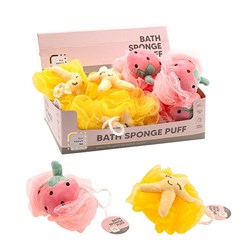 Bath Puff Sponge Novelty 2 Asstd