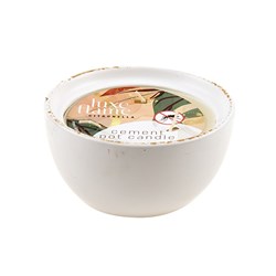 Candle Citronella in Cement Pot 15x8cm 20hrs