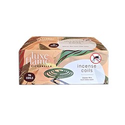 Candle Citronella Incense Coil 96pk 9cm