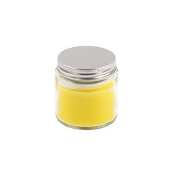 Candle Citronella Travel Glass Jar w Tin Lid 6.2x5.6cm 10hr