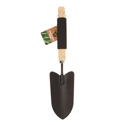 Wooden Handle Trowel w Foam Grip