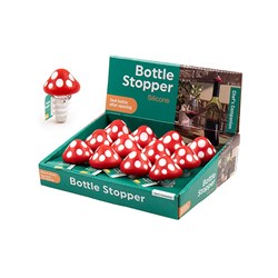 Bottle Stopper Mushroom Design Silicone SRT