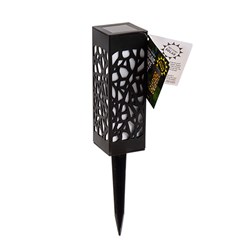 Stake Light Mosaic Flame Effect H18cm Solar Pk1