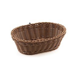 Bread Basket PP Woven Oval 25x17x8cm