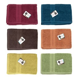 Towel Bath 425GSM 65x130cm Asst Cols