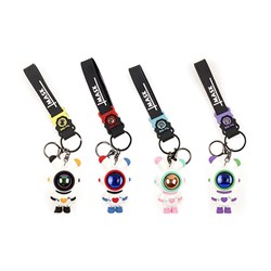 Kids Club Key Chain Astronaut Bear 4 Asst