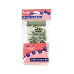 Hanger Clothes Airer Rectangle 12 Pegs