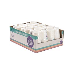 Eco Friendly Cup White 9x12.5cm 12Pk
