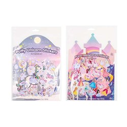 Stickers Kids Puffy Girls Booklet 2 Designs