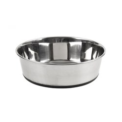 Pet Bowl Stainless Steel with Non Slip Base 20.8x6.2cm