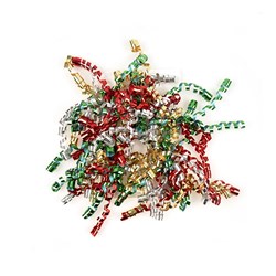 Gift Ribbon Xmas Bow Curling 4pk