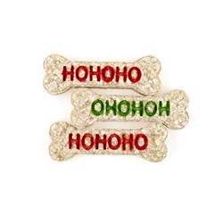 Dog Xmas Chew Munchy Bones 3pk Rawhide