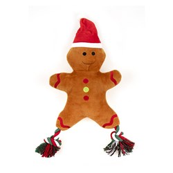 Dog Toy Xmas Plush Gingerbread Man 43cm