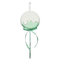 Decoration Xmas Ornaments Tree Candy Lollipop Green/White