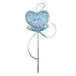 Decoration Xmas Ornaments Tree Candy Lollipop Heart Blue