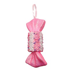 Decoration Xmas Ornaments Tree Candy Pink 20cm