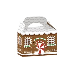 Gift Box Xmas DIY Gingerbread House 5pk 15x11x9cm