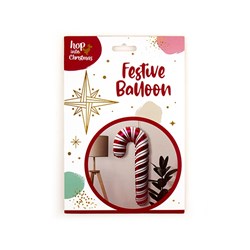 Balloons Xmas Candy Cane 72cm